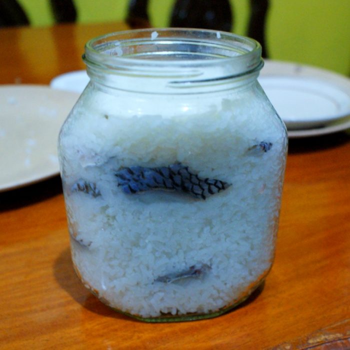 fermenting burong isda