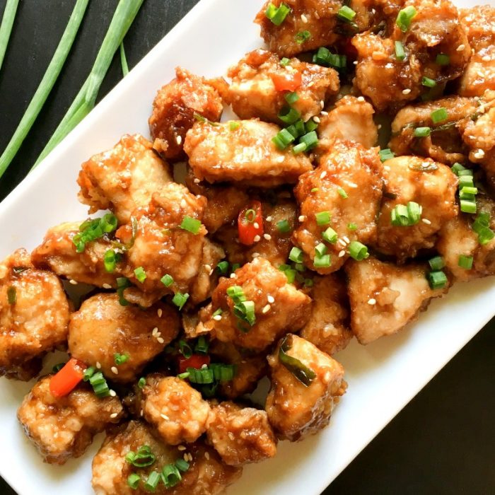 general tso spicy chicken