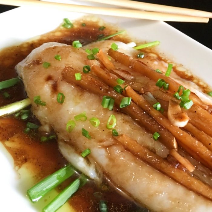 healthy steamed cod