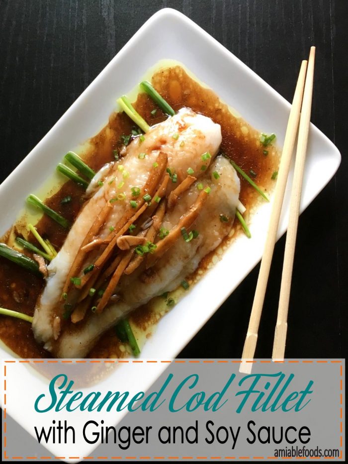 steamed cod fillet chopsticks