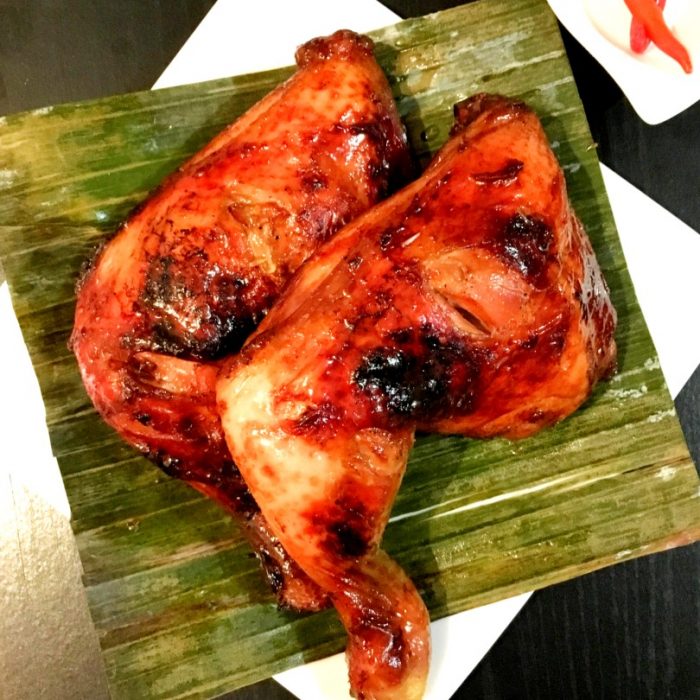 chicken barbecue plate