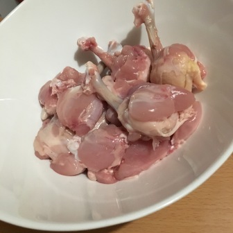 chicken in bowl
