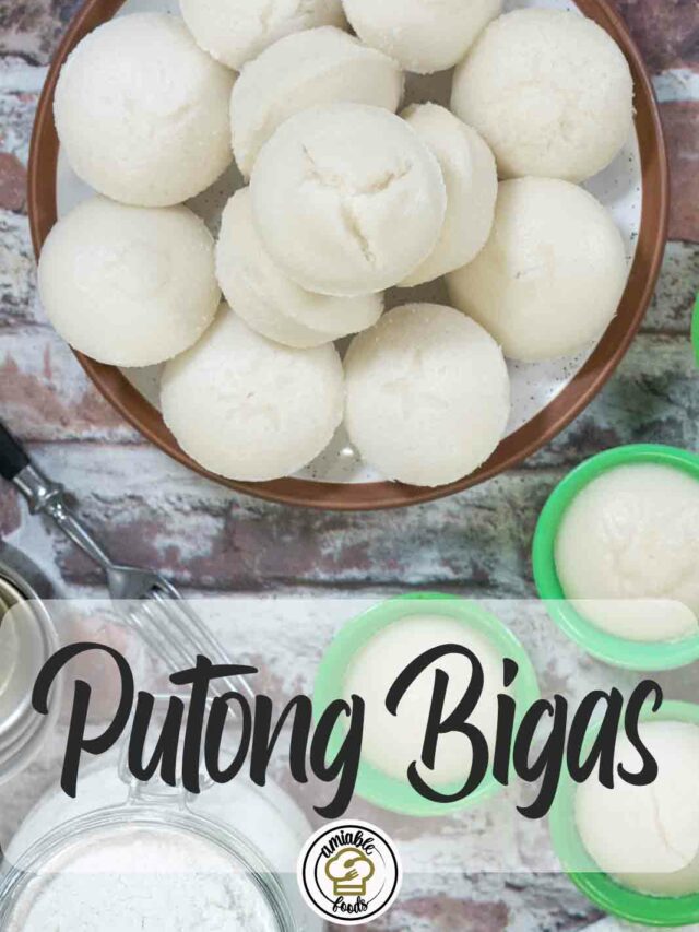 Filipino Steamed Rice Cake (Putong Bigas)