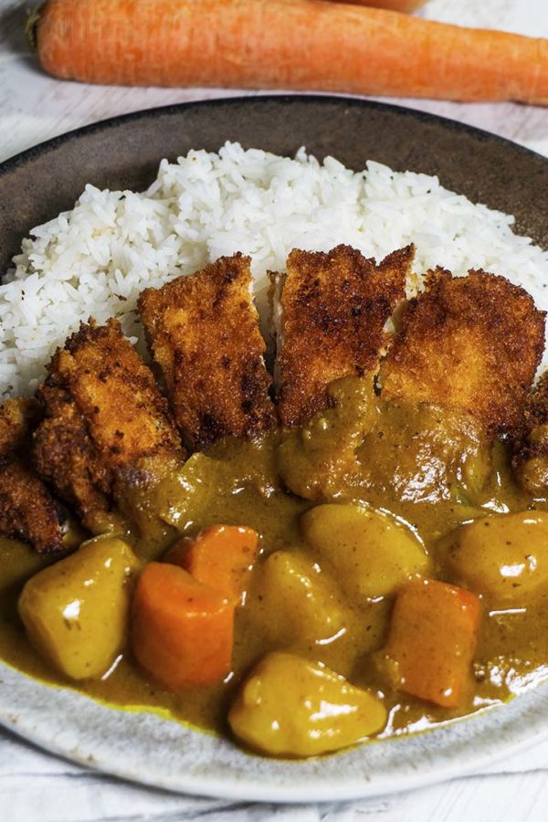 pork with curry and rice