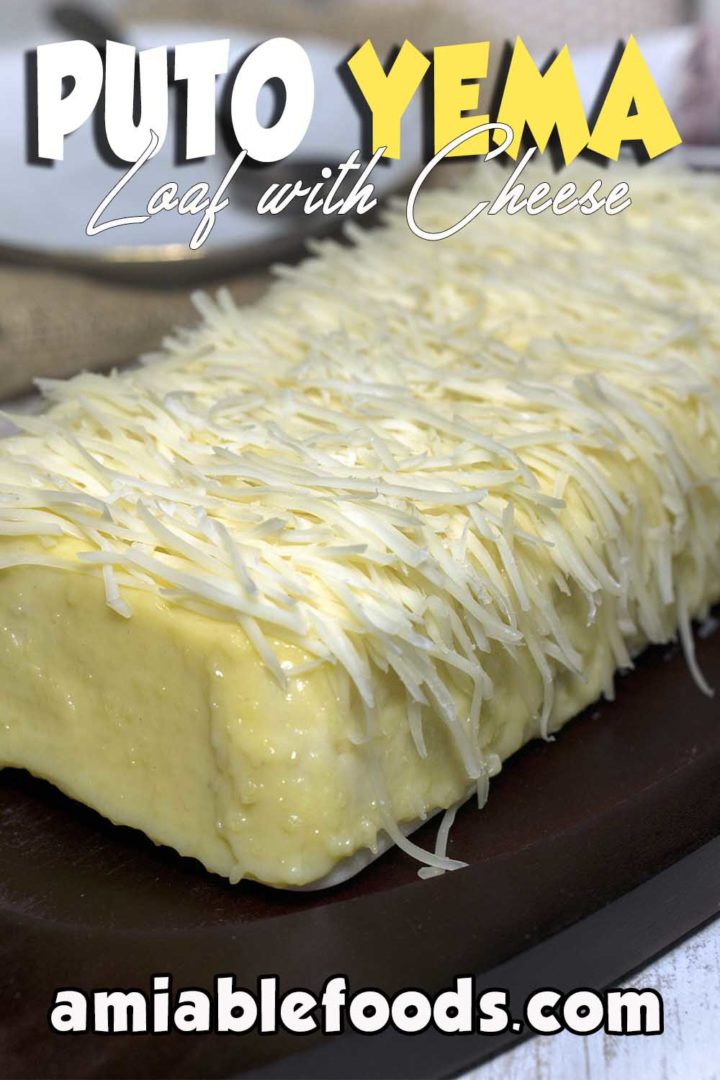 cake with custard frosting with cheese toppings