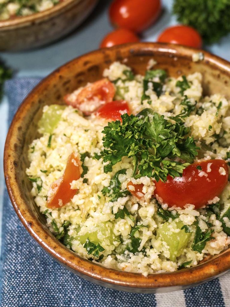 Cauliflower Rice Tabbouleh