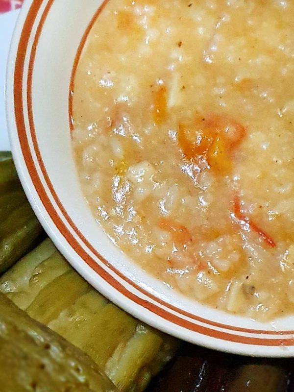 burong isda in a plate