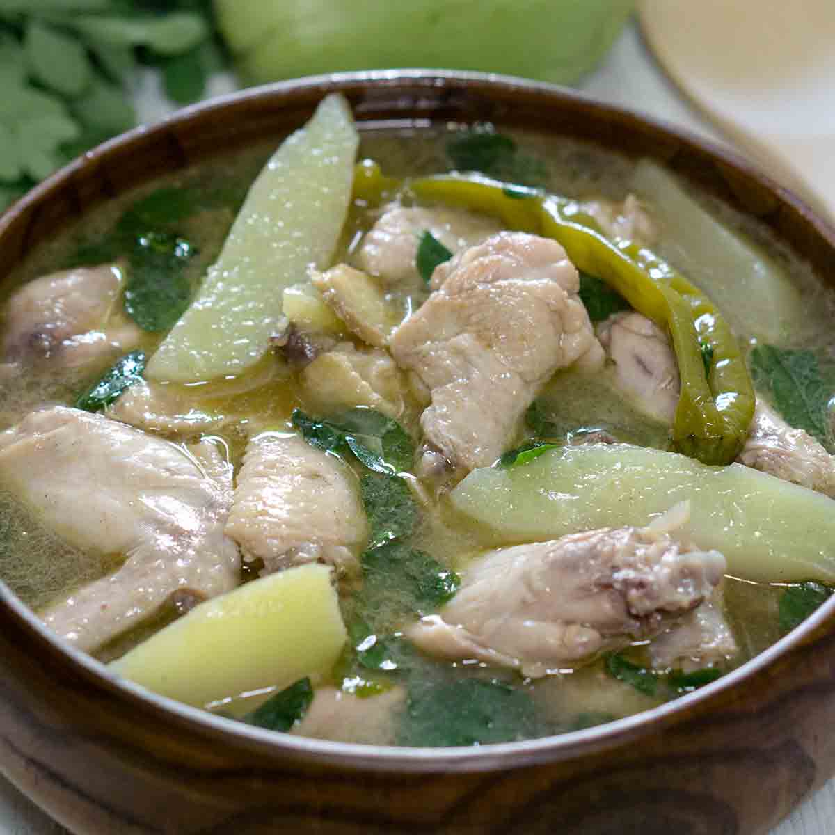 Tinolang Manok (Chicken Tinola) Recipe | Amiable Foods